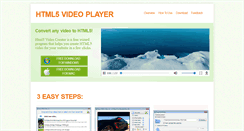 Desktop Screenshot of html5video-player.com